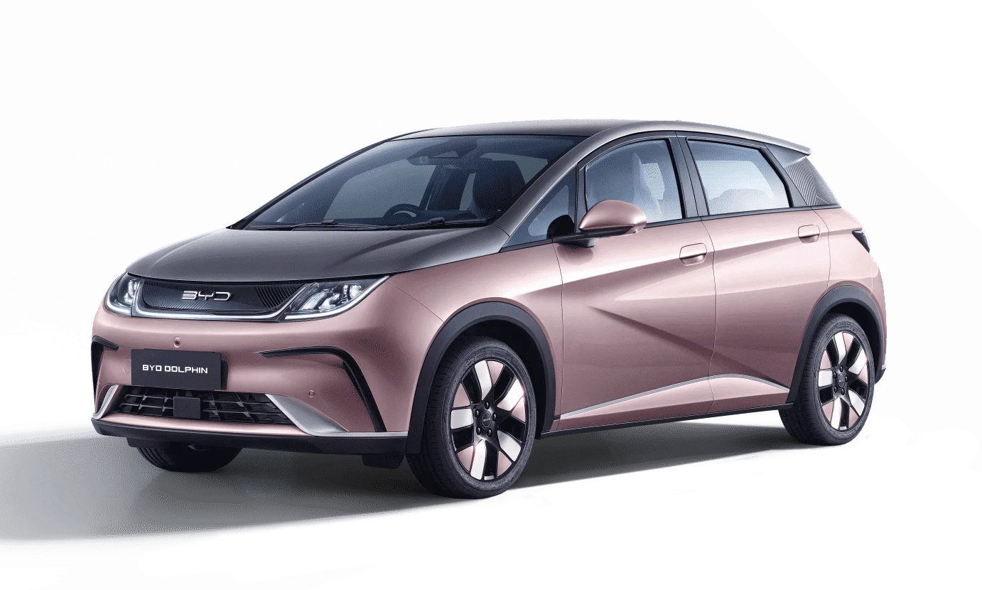 BYD Dolphin — Coral Pink