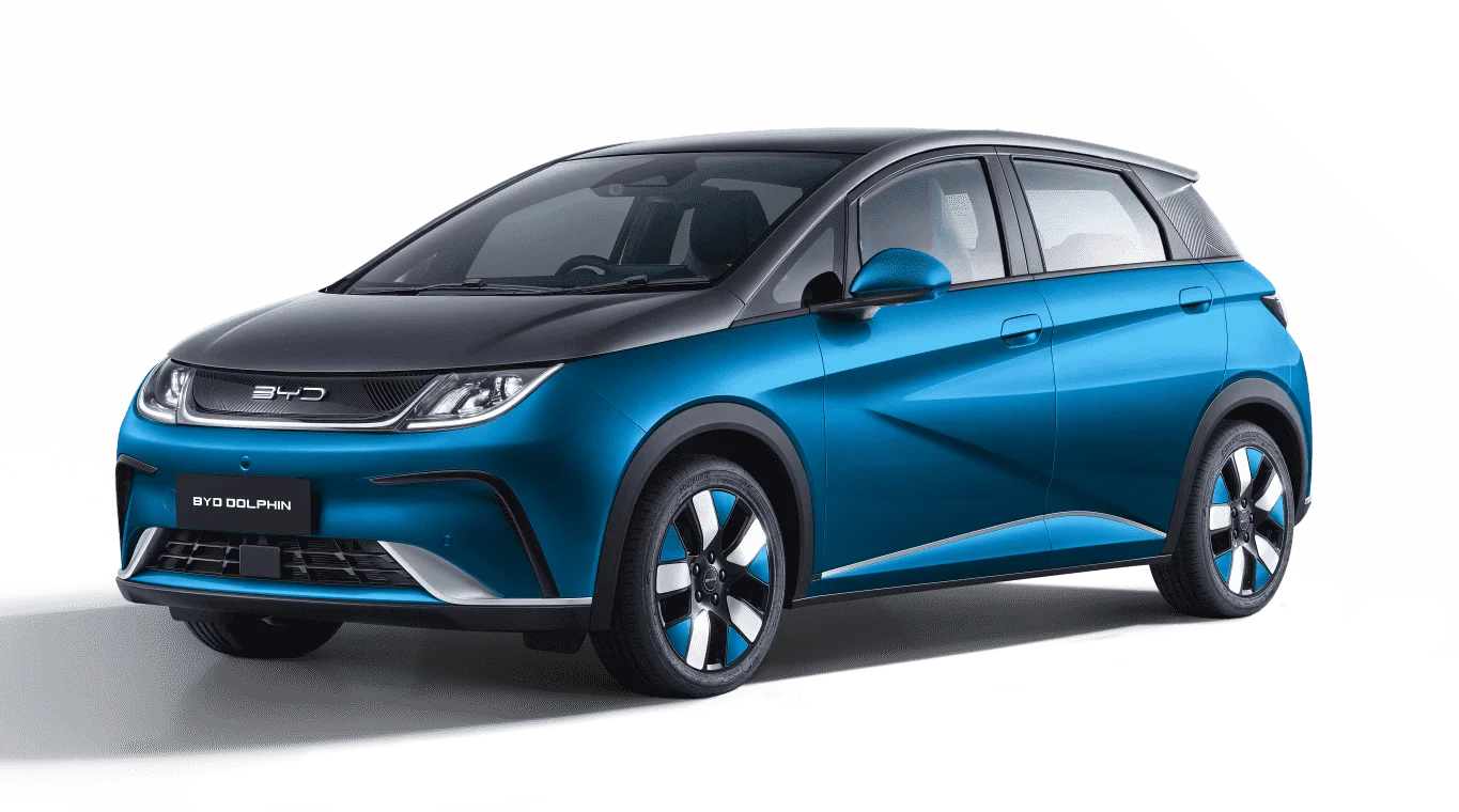 BYD Dolphin — Surf Blue